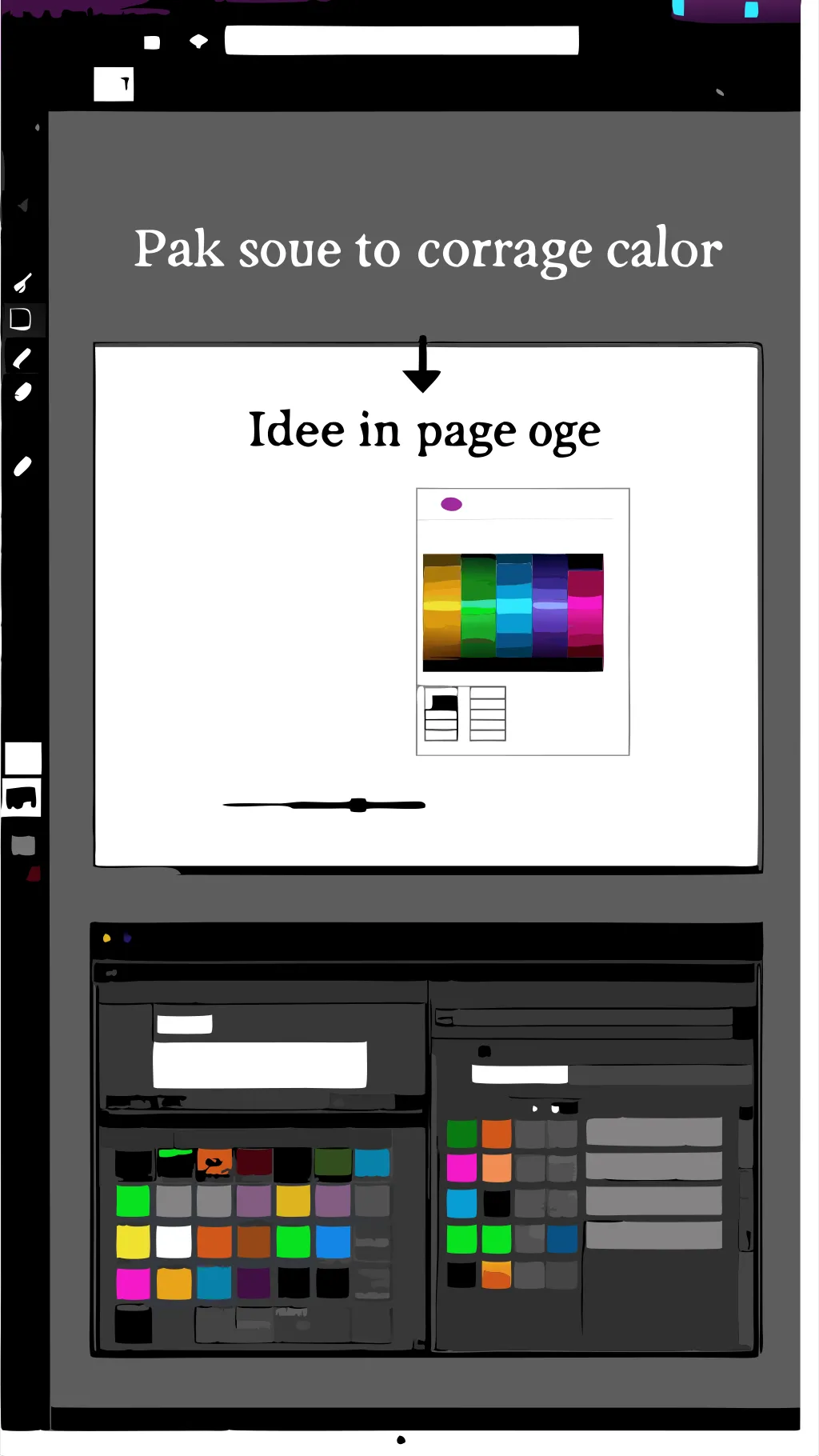 Modifier la couleur de la page indeign